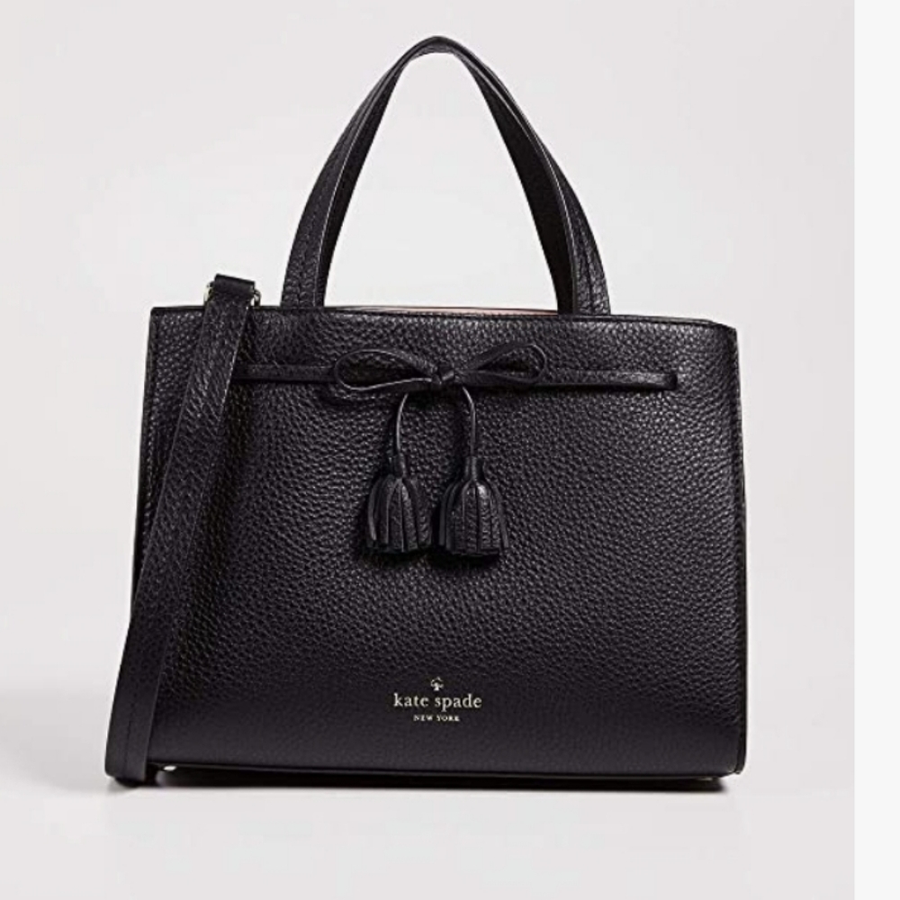Kate Spade Hayes Street Black Tassel Purse new without tags